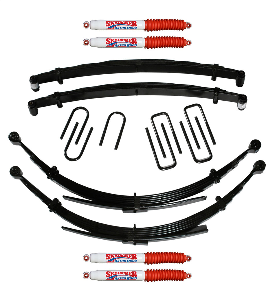 Skyjacker D400CDKS4-N 4IN. SYS; 87-91DODGE CUM; 4MONOS for Select Dodge W250, Dodge W350