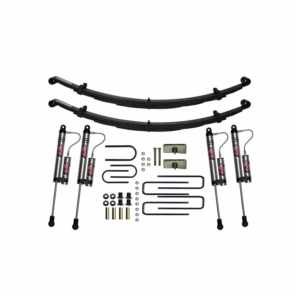 Skyjacker D400CK-X 4 In. Suspension Lift Kit With ADX 2.0 Remote Reservoir Shocks. for Select Dodge W300, Dodge W350