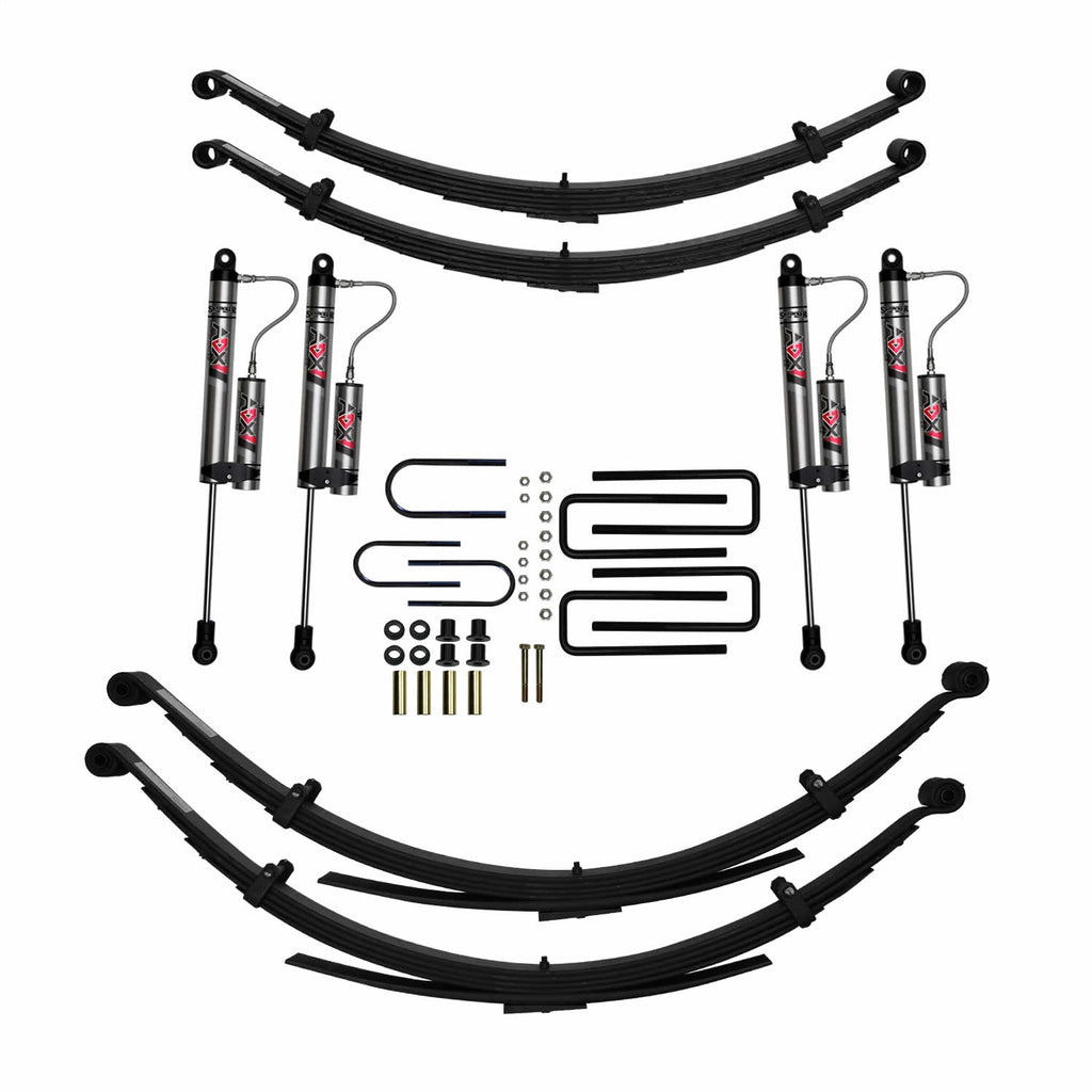 Skyjacker D400CKS-X 4 In. Suspension Lift System With ADX 2.0 Remote Reservoir Shocks. for Select Dodge W300, Dodge W350