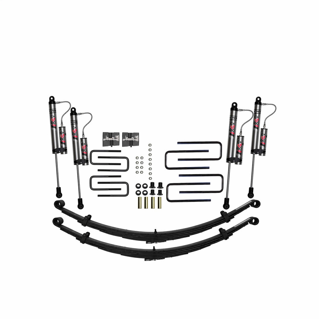 Skyjacker D600AK-X 6 In. Suspension Lift Kit With ADX 2.0 Remote Reservoir Shocks. for Select Dodge Ramcharger, Dodge W100 Pickup, Dodge W100 Series, Dodge W200 Pickup, Dodge W200 Series, Plymouth Trailduster