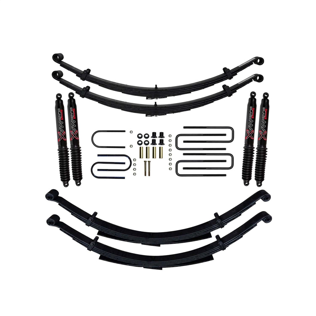 Skyjacker D600BKS-B Suspension Lift Kit w/Shocks for Select Dodge Ramcharger, Plymouth Trailduster