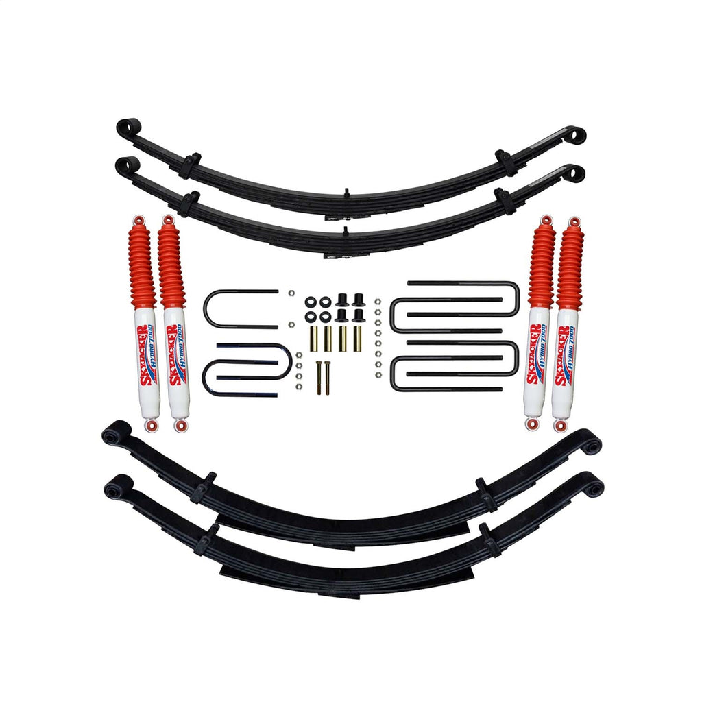 Skyjacker D600BKS-H 6IN. SOFT 74.5-93DGE W/REAR SP for Select Dodge Ramcharger, Plymouth Trailduster