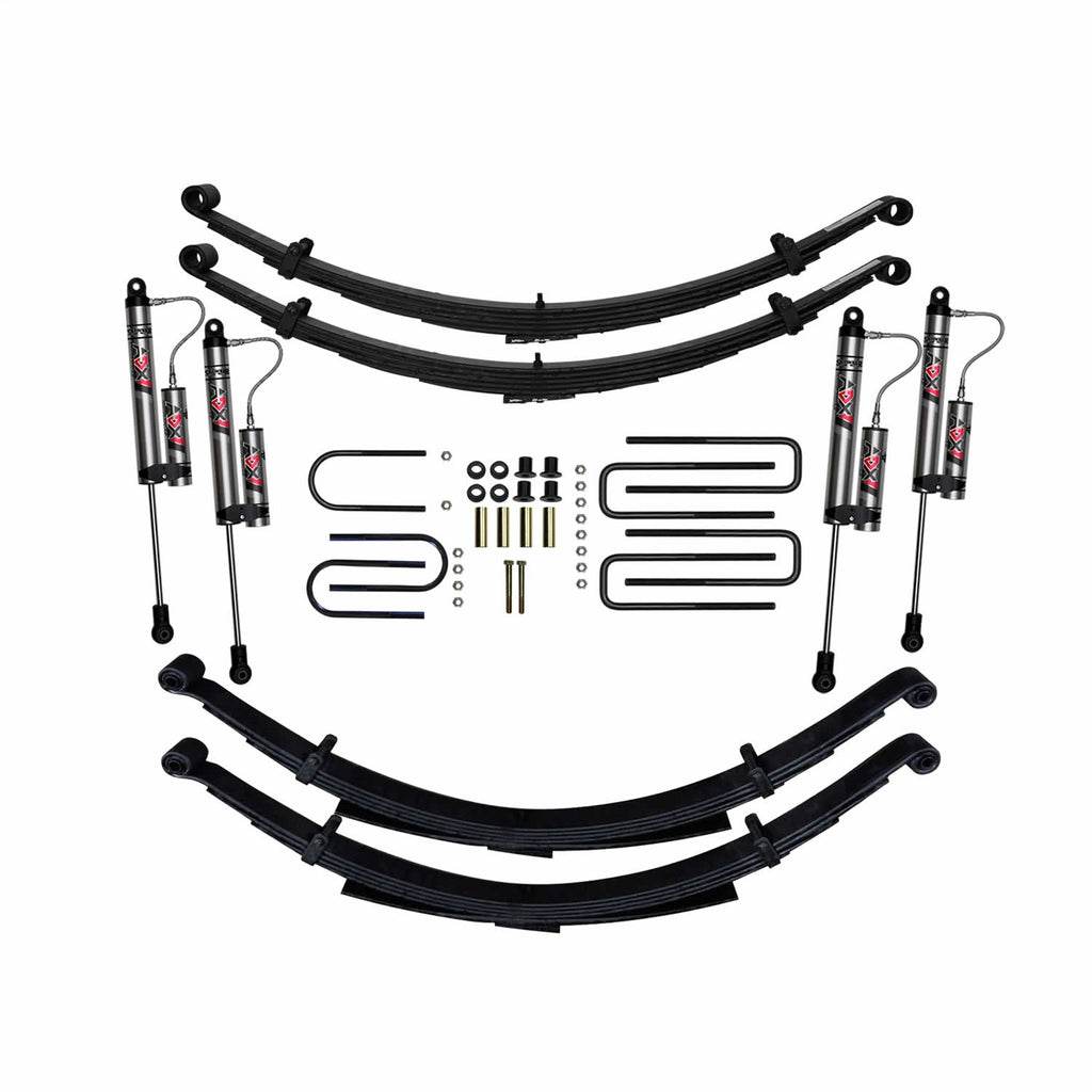 Skyjacker D600BKS-X 6 In. Suspension Lift System With ADX 2.0 Remote Reservoir Shocks. for Select Dodge Ramcharger, Dodge W100, Dodge W150, Dodge W200, Dodge W250