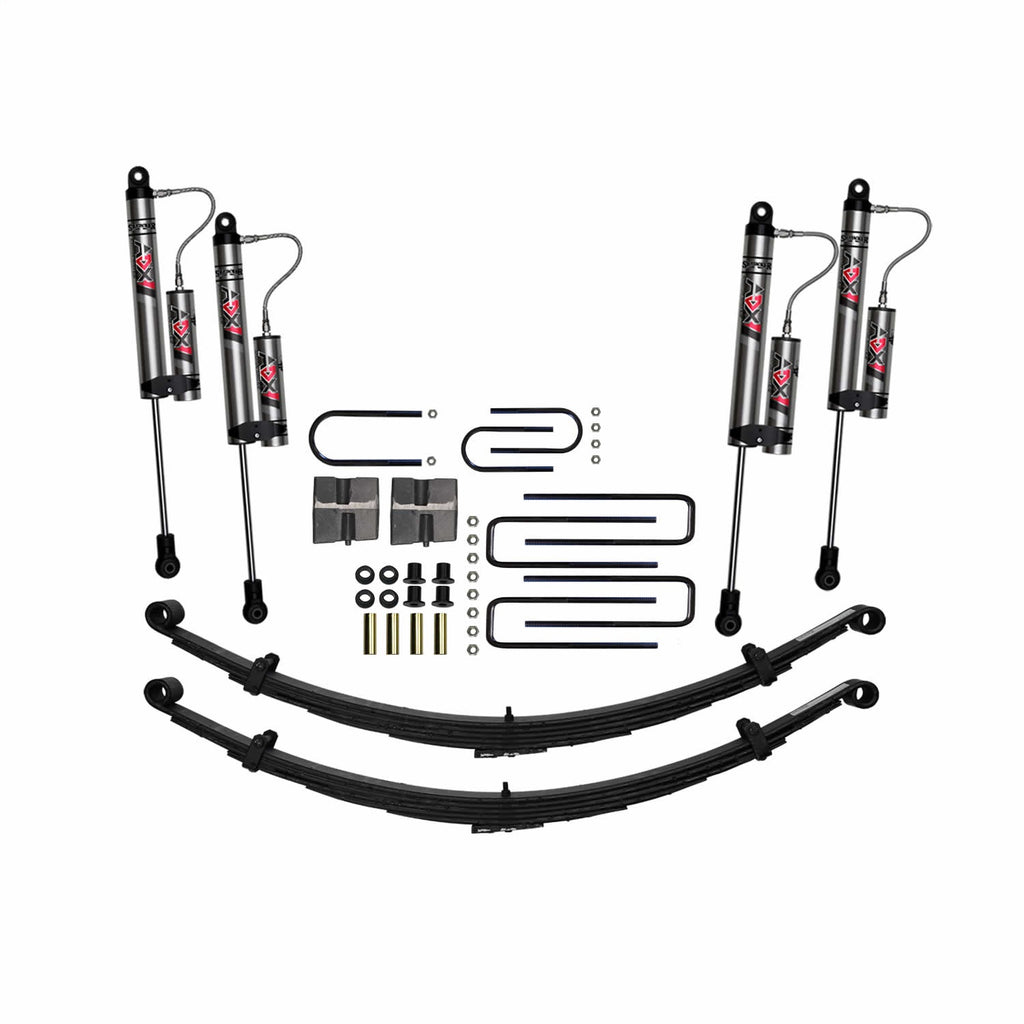 Skyjacker D600BRK-X 6 In. Suspension Lift Kit With ADX 2.0 Remote Reservoir Shocks. for Select Dodge Ramcharger, Plymouth Trailduster