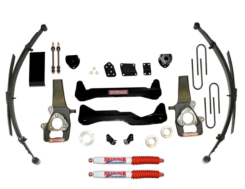 Skyjacker D660SSKS-N 6IN. SYS; 06-08 DGE1500; 4NITROS for Select Dodge Ram