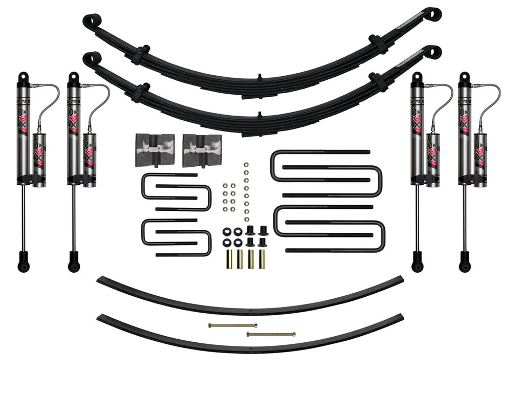 Skyjacker D800AK-X 8 In. Suspension Lift Kit With ADX 2.0 Remote Reservoir Shocks. for Select Dodge Ramcharger, Dodge W100 Pickup, Dodge W200 Pickup, Plymouth Trailduster