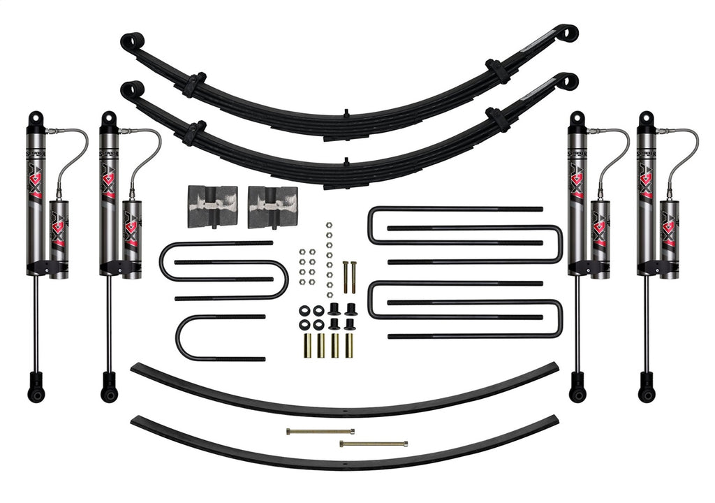 Skyjacker D800CK-X 8 In. Suspension Lift Kit With ADX 2.0 Remote Reservoir Shocks. for Select Dodge W300, Dodge W350