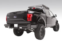 Load image into Gallery viewer, Fab Fours FF15-T3250-1 Black Steel Ranch Rear Bumper for Select Ford F-150