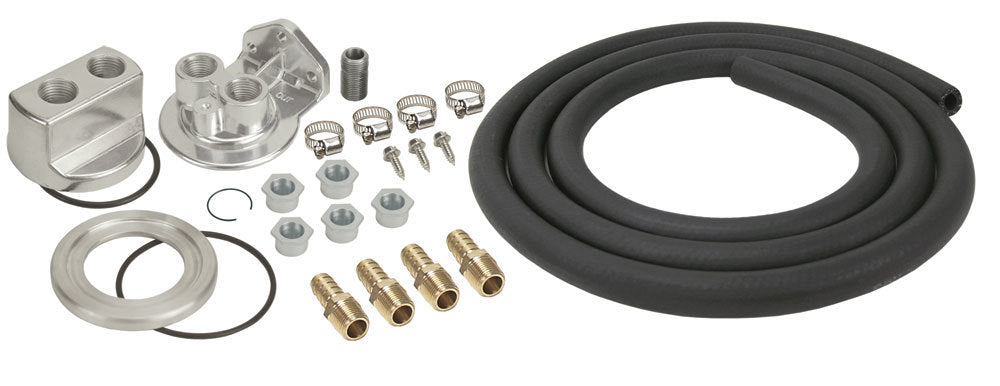 DERALE 15748 Single Mount Oil Filter Relocation Kit