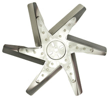 Load image into Gallery viewer, DERALE 19717 17in Stainless Steel Flex Fan (Chrm Hub)