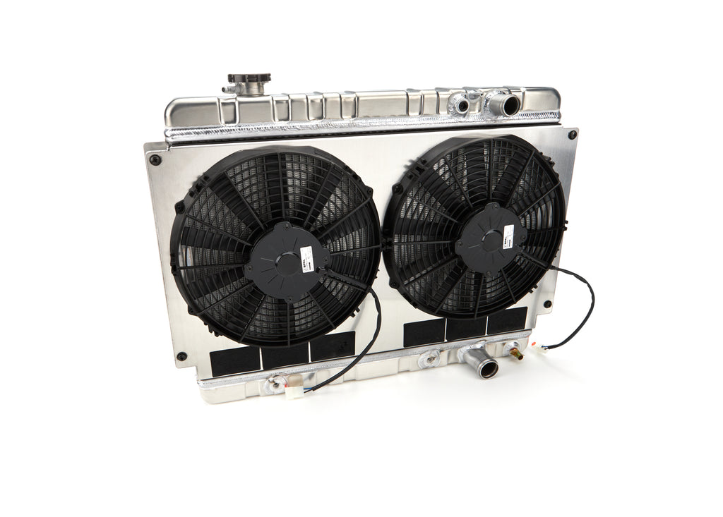 DEWITTS RADIATOR 32-3139002AF Radiator Chevelle 64-67 LS Auto Trans Raw