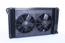 Load image into Gallery viewer, DEWITTS RADIATOR 32-4239005A Radiator w/Fans Camaro 70-81 Auto Trans Black