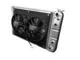 DEWITTS RADIATOR 32-6139018A Radiator w/Fans C-10 Trk LS 67-72 Auto Trans Raw