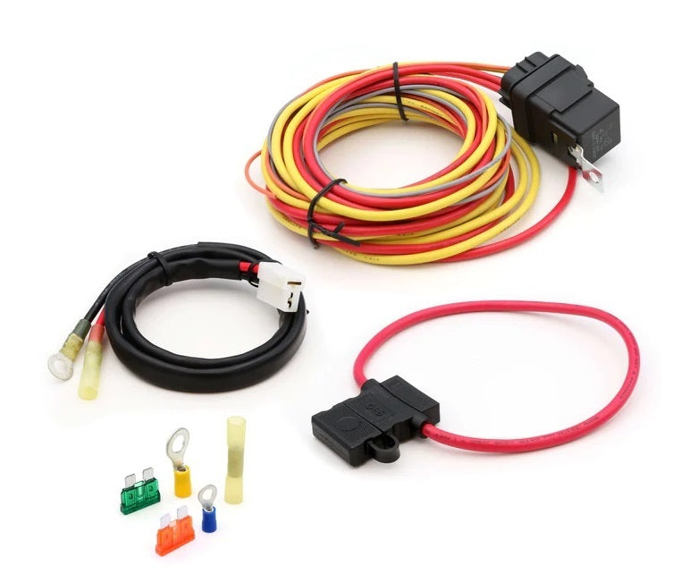 DEWITTS RADIATOR 32-SPFRH Spal Fan Wiring Harness with Relay