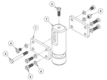 Load image into Gallery viewer, Blue Ox DH9008 Gooseneck To Companion Hitch Adapter