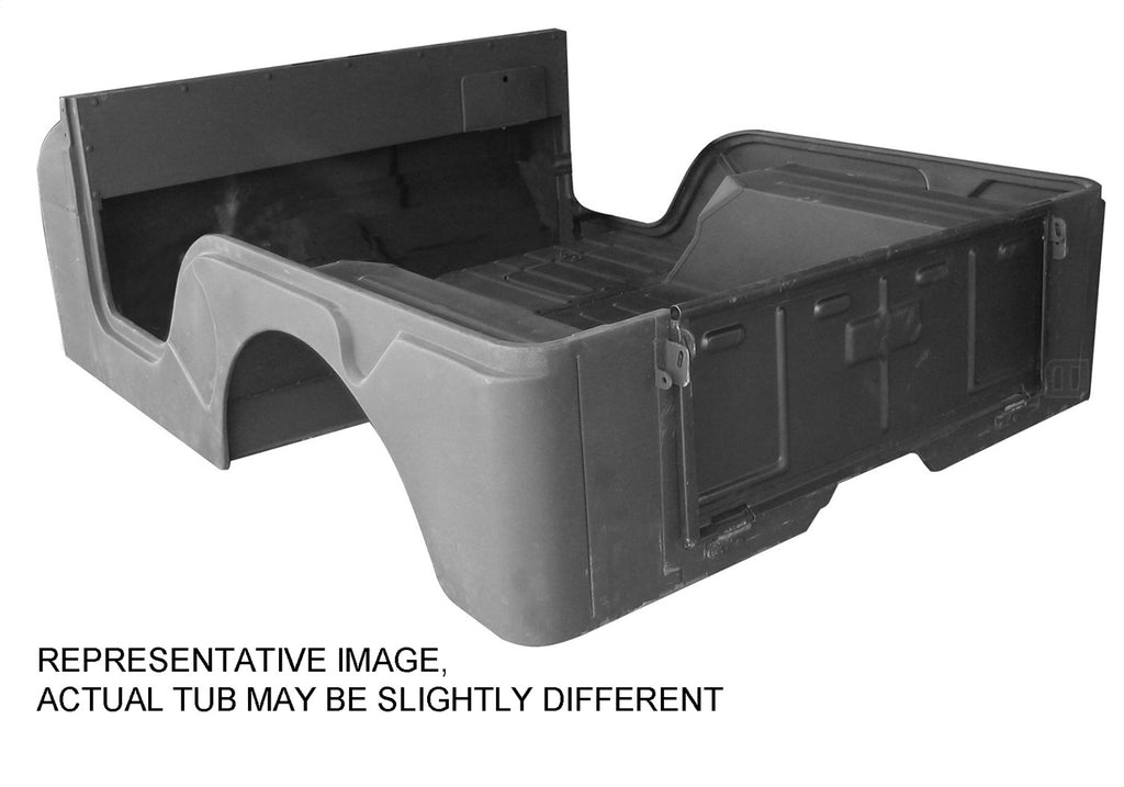 Omix DMC-5461335 Body Tub for Select Jeep CJ5, Jeep CJ7