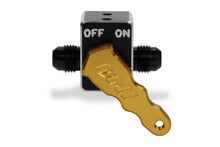Load image into Gallery viewer, DIVERSIFIED MACHINE FRC-1000 Aluminum Fuel Shut-Off Valve - Gold Handle