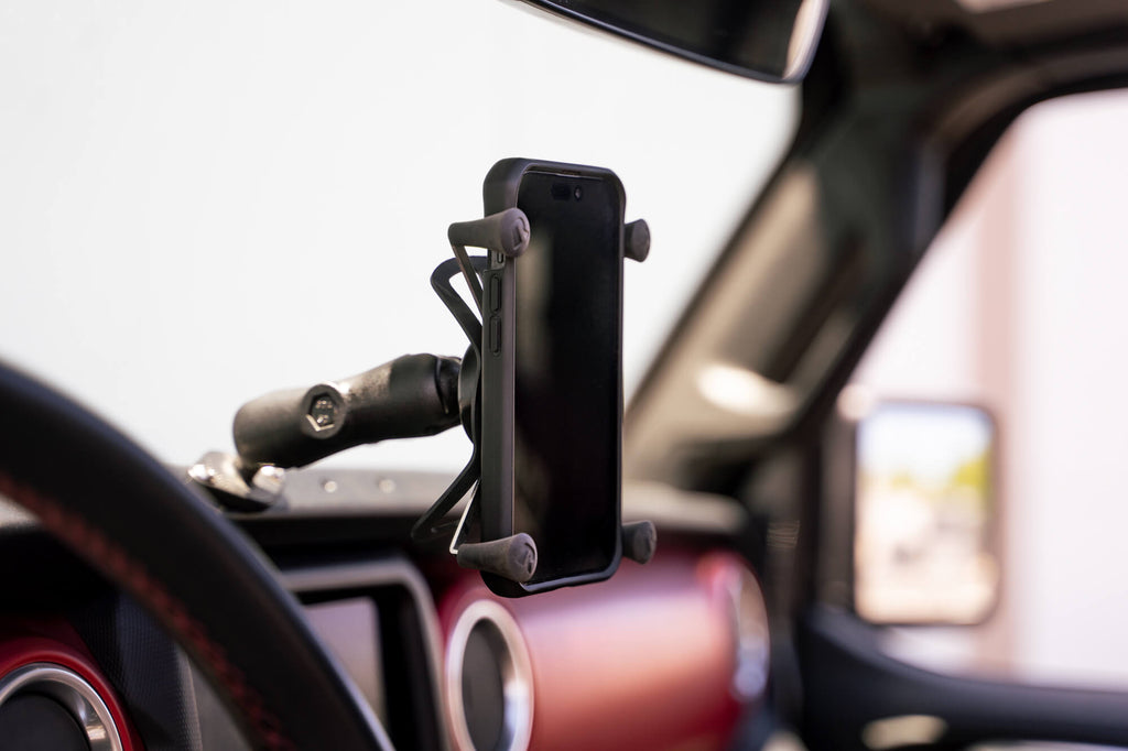 DV8 Offroad DMJL-01 Jeep Wrangler JL & Gladiator JT Digital Device Dash Mount