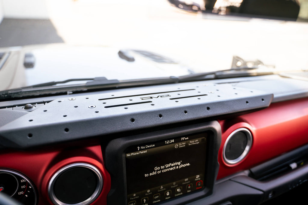 DV8 Offroad DMJL-01 Jeep Wrangler JL & Gladiator JT Digital Device Dash Mount