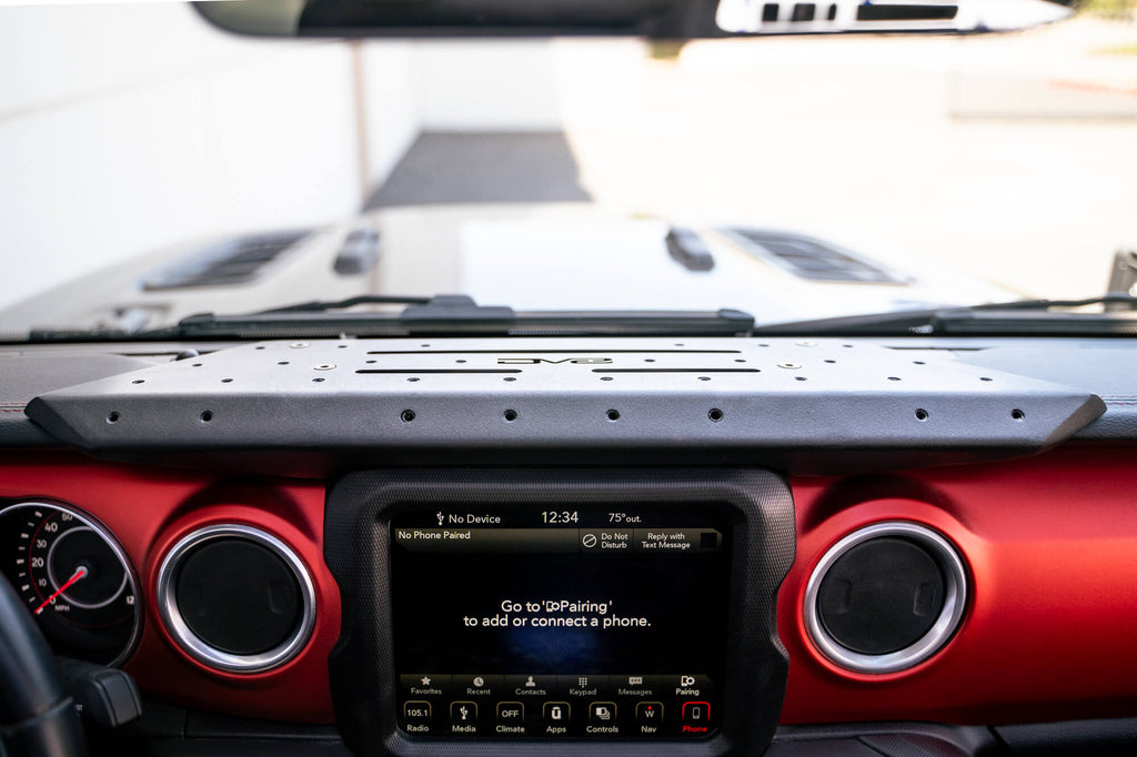 DV8 Offroad DMJL-01 Jeep Wrangler JL & Gladiator JT Digital Device Dash Mount