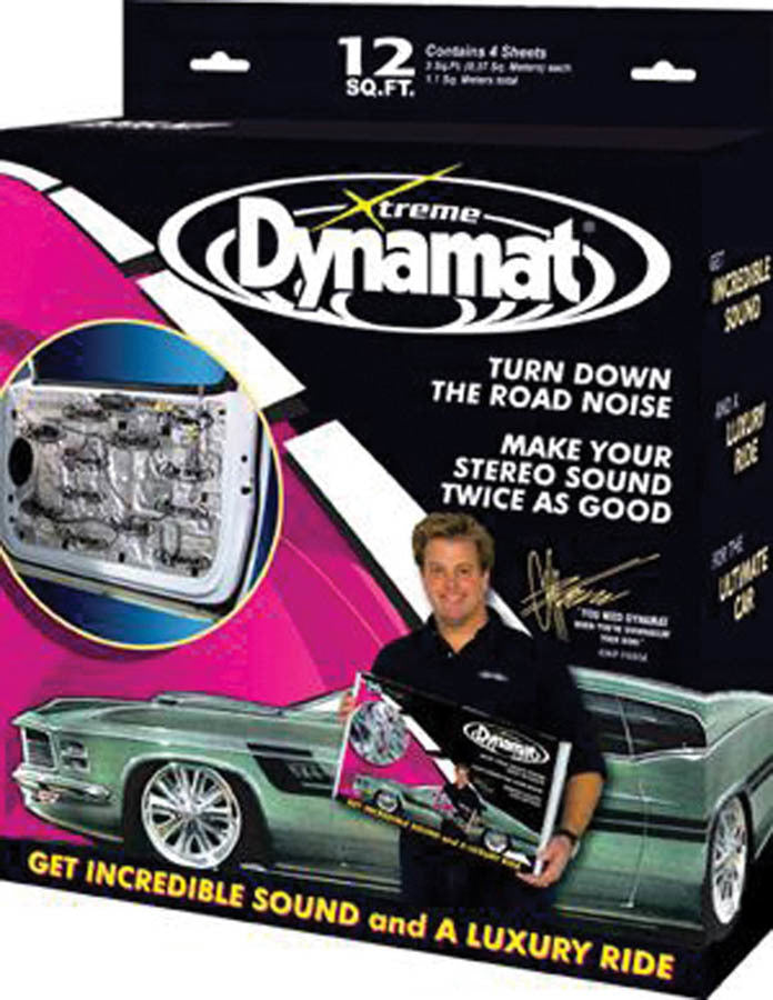 DYNAMAT 10435 Dynamat Extreme Door Kit 4 Sheets 12in x 36in