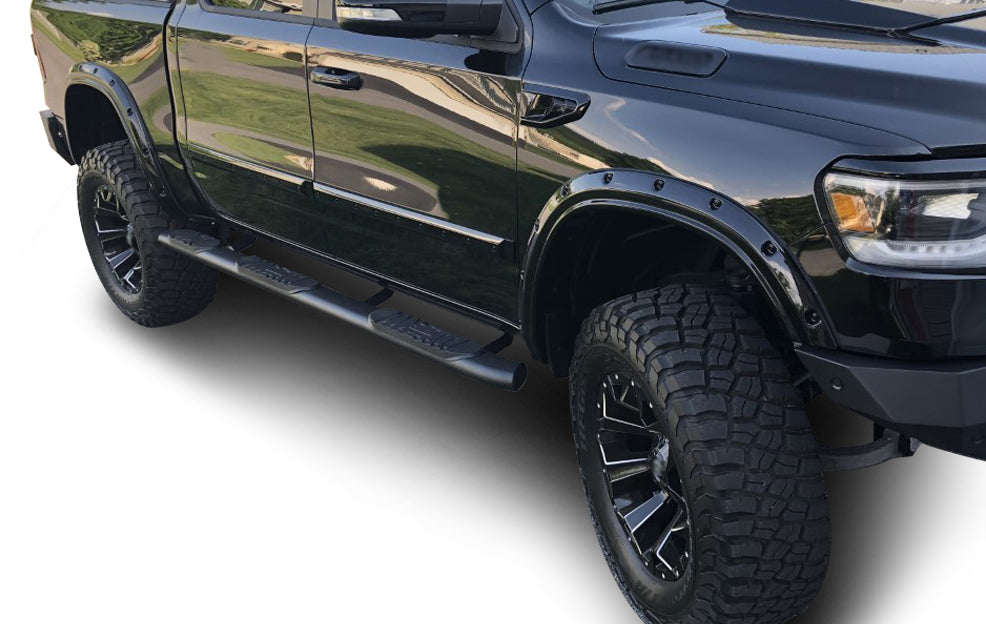 Black Horse Off Road DOBK19-NL Extreme Wheel-to-Wheel Side Steps for Select Ram