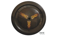Load image into Gallery viewer, DOMINATOR RACE PRODUCTS 1006-D-BK Wheel Cover Dzus-On Black Real Style