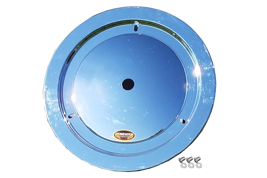 DOMINATOR RACE PRODUCTS 1006-D-CHROME Wheel Cover Dzus-On Chrome Real Style