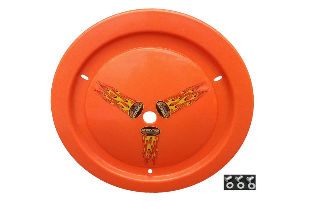 DOMINATOR RACE PRODUCTS 1006-D-OR Wheel Cover Dzus-On Orange Real Style