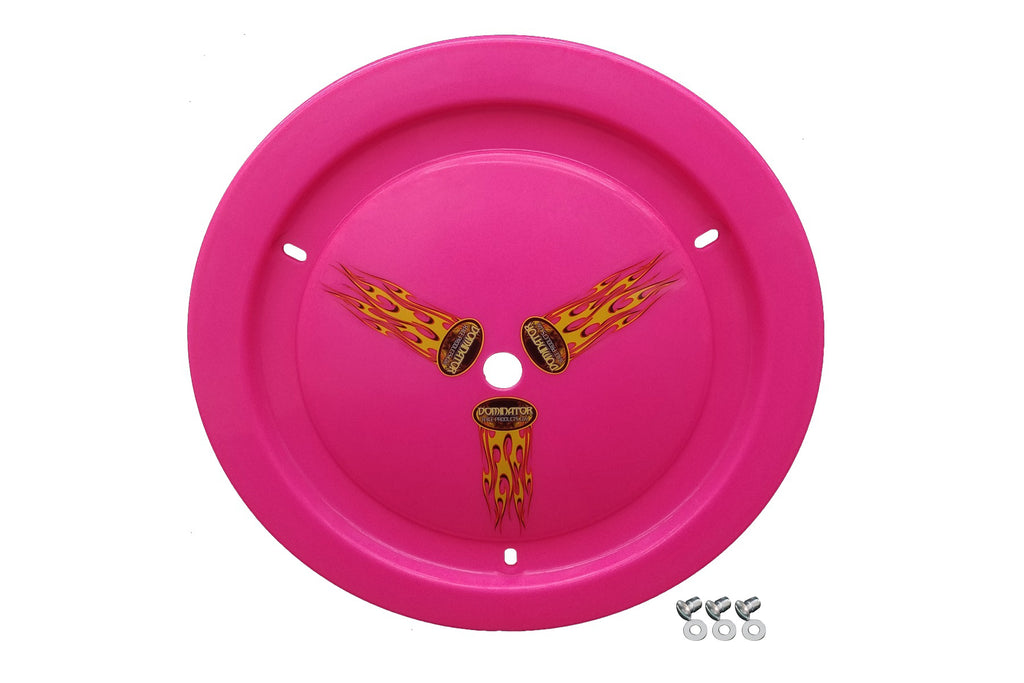 DOMINATOR RACE PRODUCTS 1006-D-PK Wheel Cover Dzus-On Pink Real Style