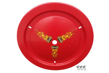 Load image into Gallery viewer, DOMINATOR RACE PRODUCTS 1006-D-RD Wheel Cover Dzus-On Red Real Style