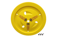 Load image into Gallery viewer, DOMINATOR RACE PRODUCTS 1007-B-YE Wheel Cover Bolt-On Yellow Real Style