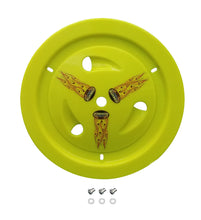 Load image into Gallery viewer, DOMINATOR RACE PRODUCTS 1007-D-FLO-YE Wheel Cover Dzus-On Fluo Yellow Real Style