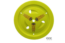 Load image into Gallery viewer, DOMINATOR RACE PRODUCTS 1007-D-FYE Wheel Cover Dzus-On Fluo Yellow Real Style