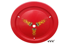 Load image into Gallery viewer, DOMINATOR RACE PRODUCTS 1012-B-RD Wheel Cover Bolt-On Red