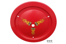 Load image into Gallery viewer, DOMINATOR RACE PRODUCTS 1012-D-RD Wheel Cover Dzus-On Red