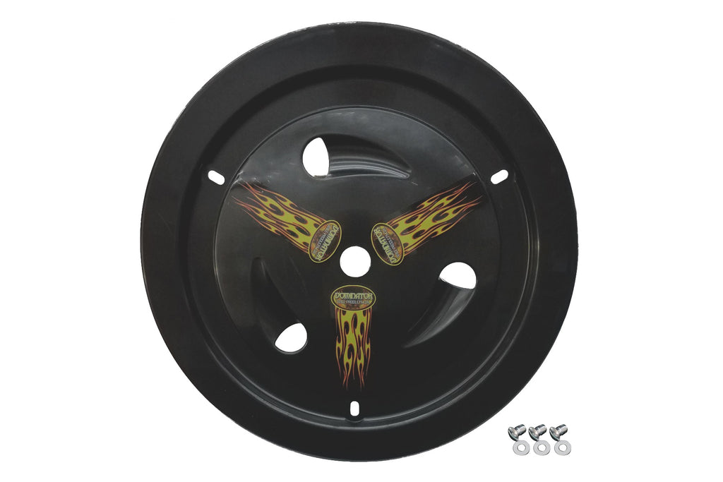 DOMINATOR RACE PRODUCTS 1013-D-BK Wheel Cover Dzus-On Black