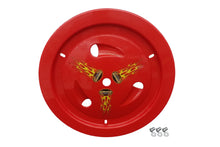 Load image into Gallery viewer, DOMINATOR RACE PRODUCTS 1013-D-RD Wheel Cover Dzus-On Red