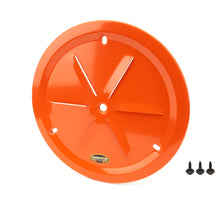 Load image into Gallery viewer, DOMINATOR RACE PRODUCTS 1031-B-OR Wheel Cover Louver Vent Alum Bolt 15in Orange
