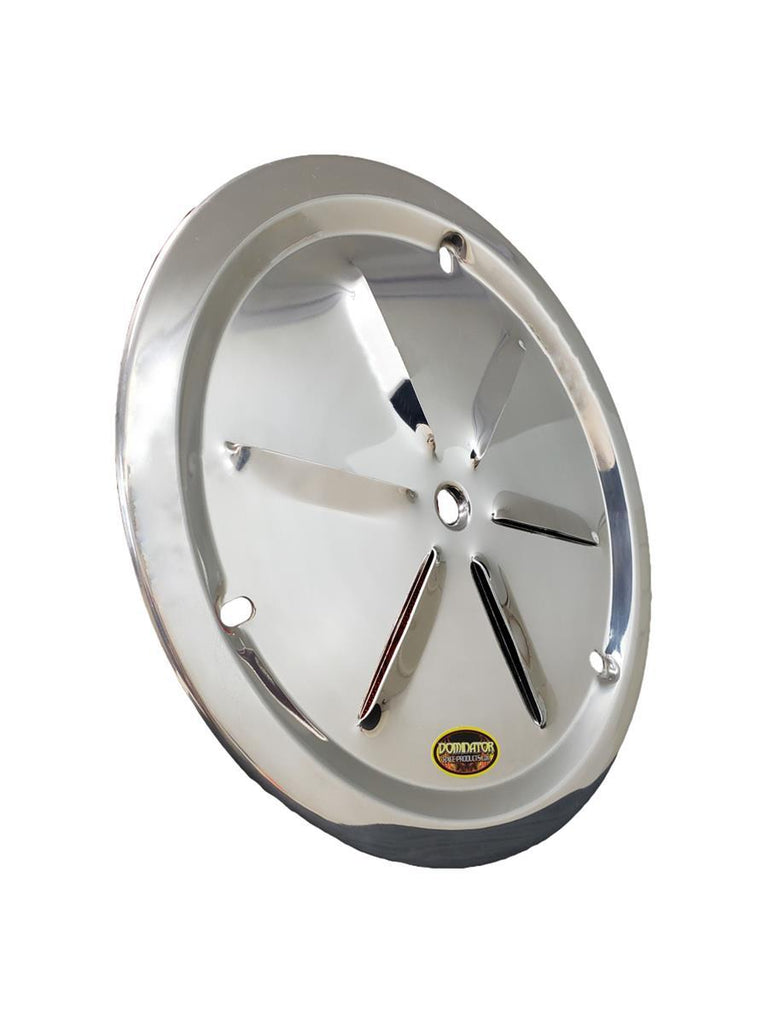 DOMINATOR RACE PRODUCTS 1031-B-POL Wheel Cover Louver Vent Alum Bolt 15in Polished