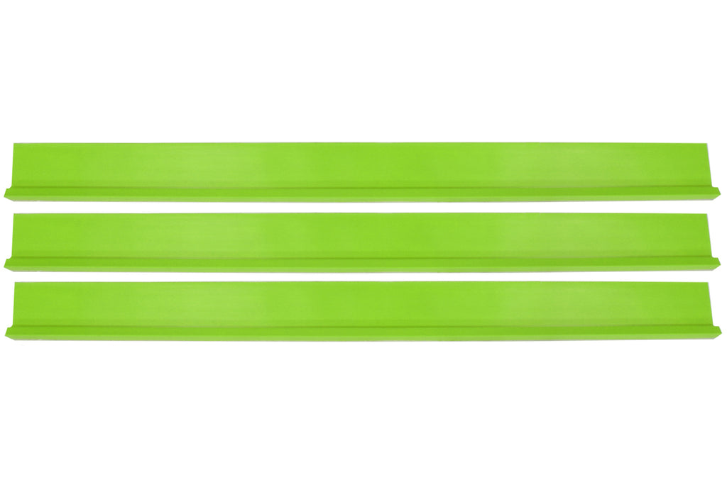 DOMINATOR RACE PRODUCTS 1100-XG Dirt Rocker Set Xtreme Green 3pc