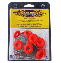 Load image into Gallery viewer, DOMINATOR RACE PRODUCTS 1200-A-FLO-OR Body Bolt Kit Flou Orange Allen Head