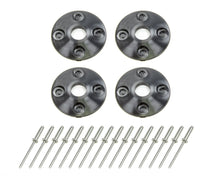 Load image into Gallery viewer, DOMINATOR RACE PRODUCTS 1202-BK Scuff Plate Plastic 4pk Black