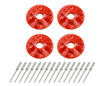 Load image into Gallery viewer, DOMINATOR RACE PRODUCTS 1202-RD Scuff Plate Plastic 4pk Red