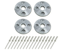 Load image into Gallery viewer, DOMINATOR RACE PRODUCTS 1202-SIL Scuff Plate Plastic 4pk Silver