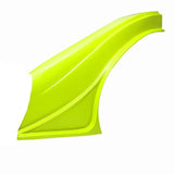 DOMINATOR RACE PRODUCTS 2001F-FLO-YE Dominator Outlaw L/M Left Flare Flou Yel