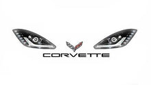 Load image into Gallery viewer, DOMINATOR RACE PRODUCTS 210 Nose Graphics Corvette