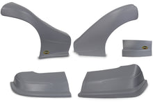 Load image into Gallery viewer, DOMINATOR RACE PRODUCTS 2300-GRY Dominator Late Model Nose Kit Gray