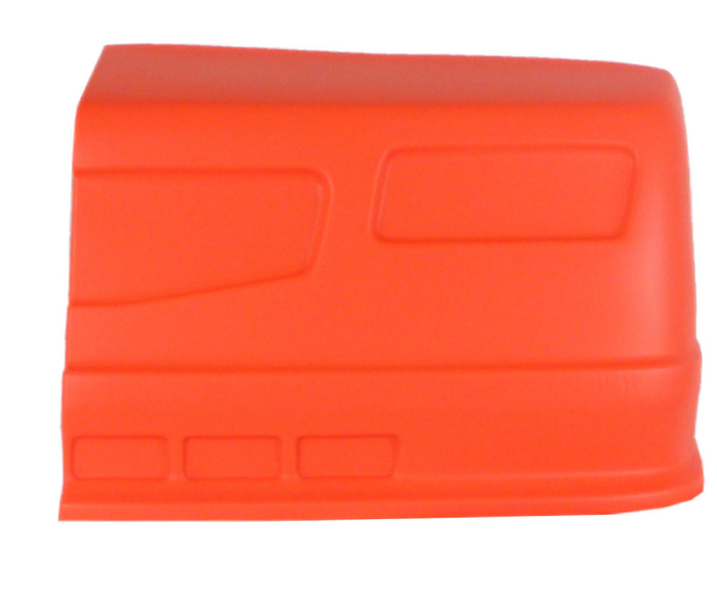 DOMINATOR RACE PRODUCTS 302-FLO-OR-NE SS Nose Flou Orange Left Side Dominator SS