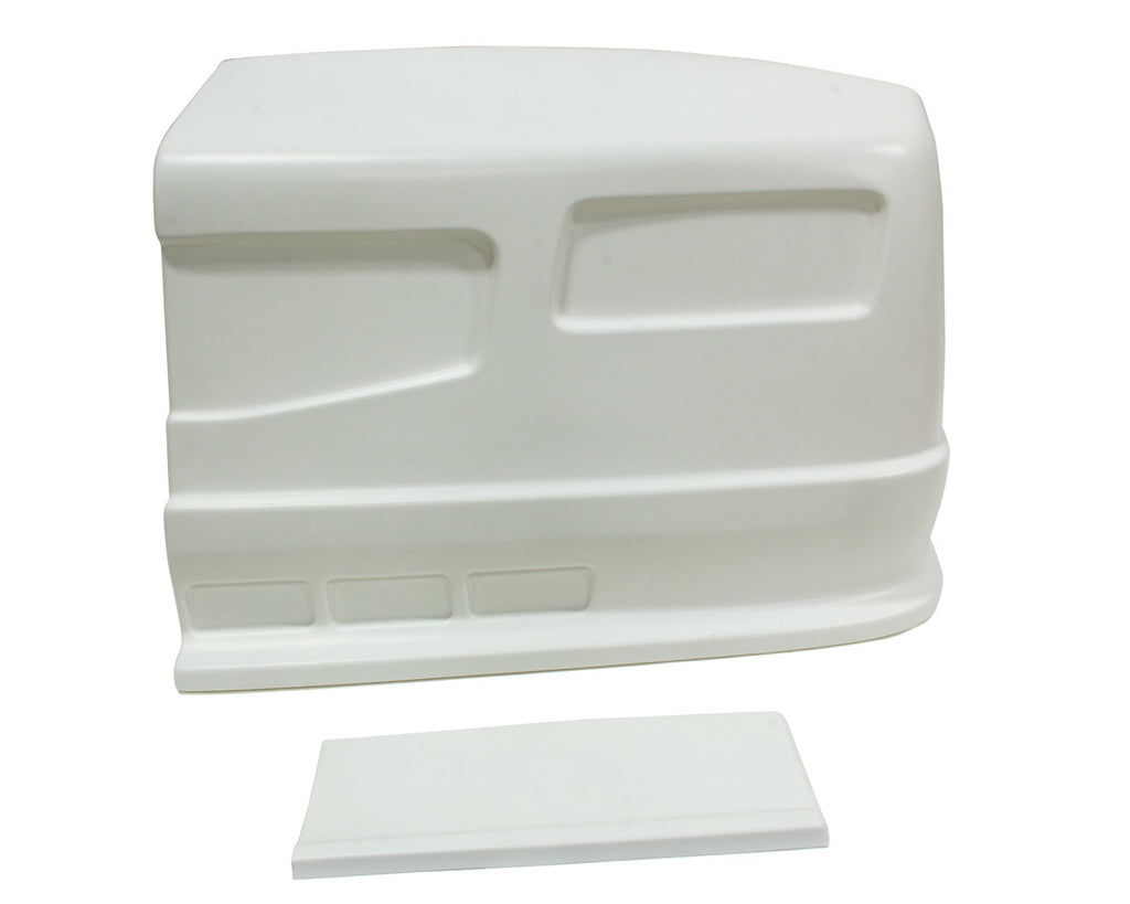DOMINATOR RACE PRODUCTS 302-WH SS Nose White Left Side Dominator SS